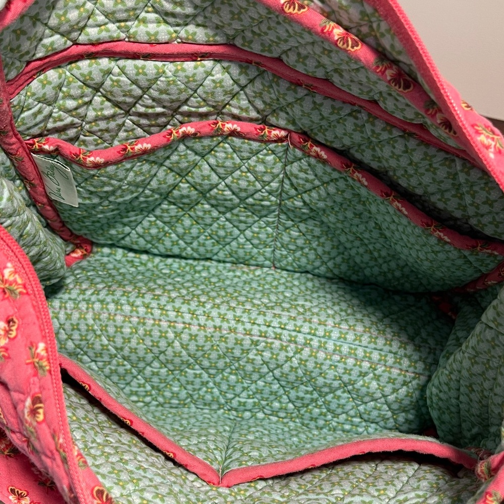 Vera Bradley Pink Pansy small messenger bag - Picture 11 of 11